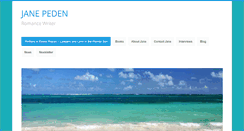 Desktop Screenshot of janepeden.com