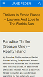 Mobile Screenshot of janepeden.com